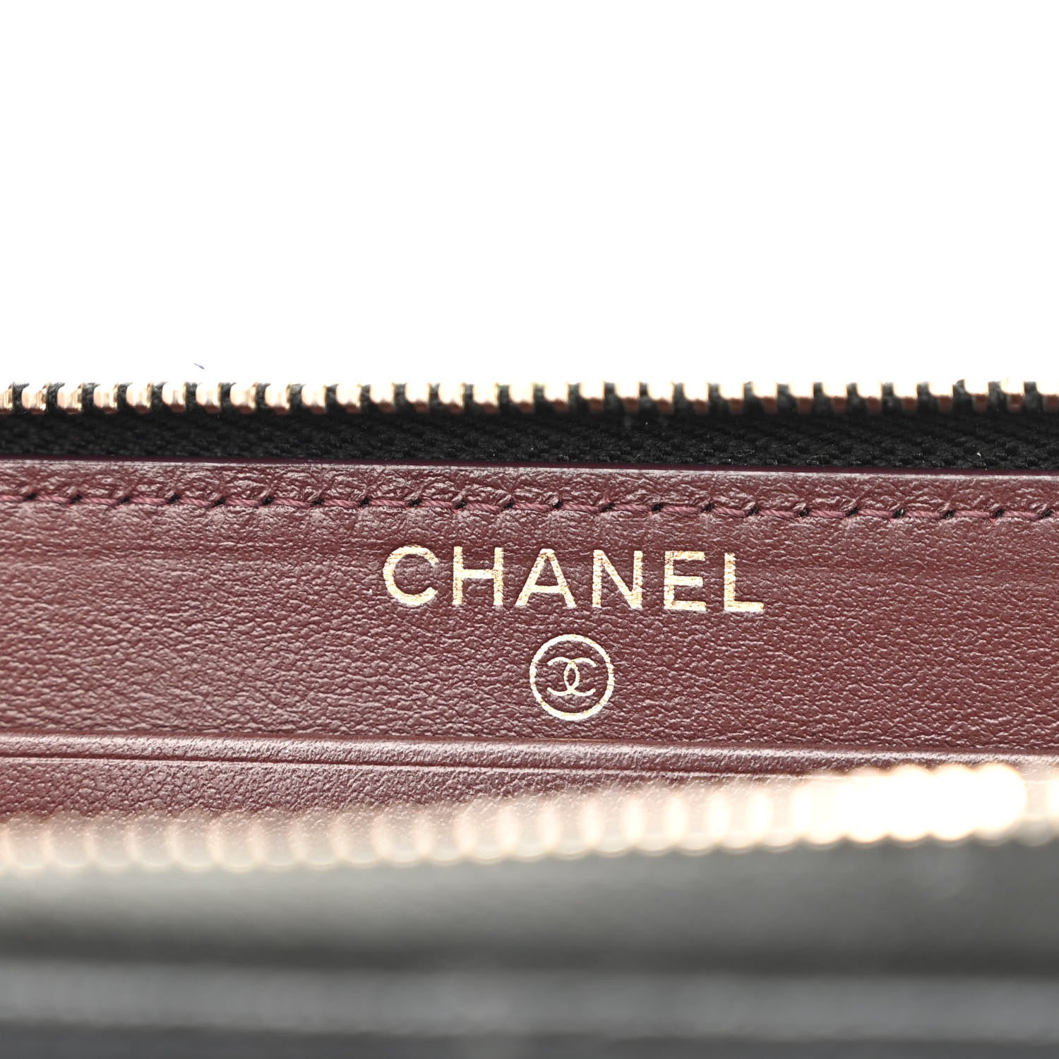 Chanel Caviar Quilted Medium Zip Around Wallet Black 6 of 11