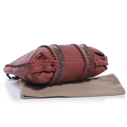 Bottega Veneta Nappa Intrecciato Python Tote Boucher 4 of 8