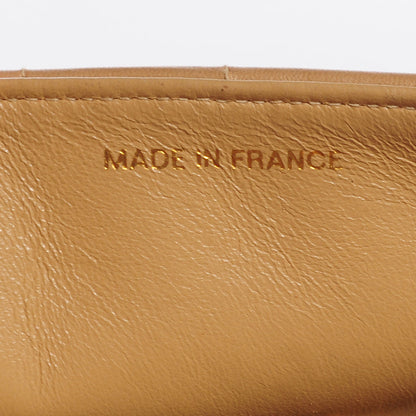 Chanel Lambskin Vertical Quilted Small Flap Beige Black 8 of 9