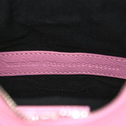 Balenciaga Agneau Arena Le Cagole Shoulder Bag XS Candy Pink 8 of 12