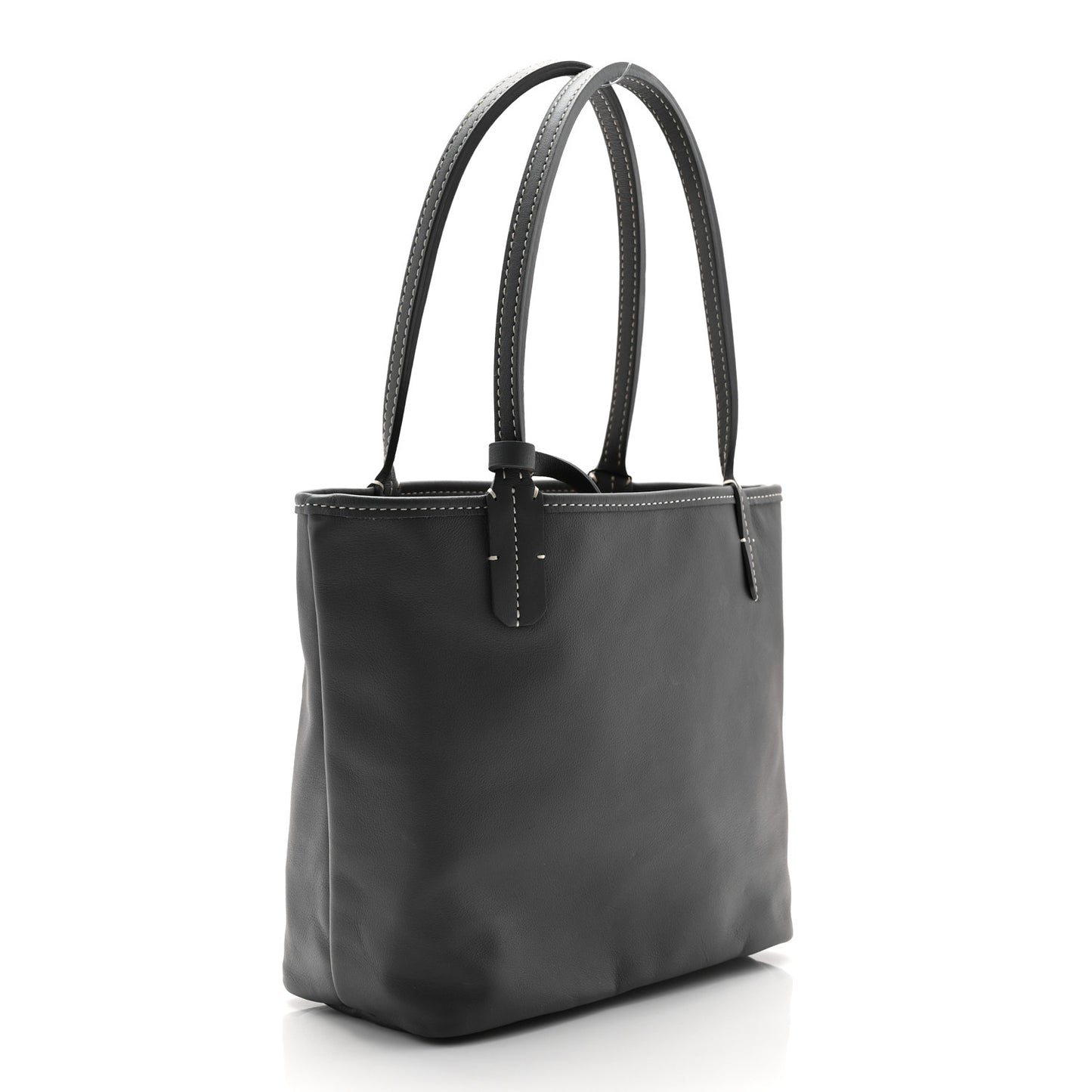 Goyardine Reversible Mini Anjou Grey