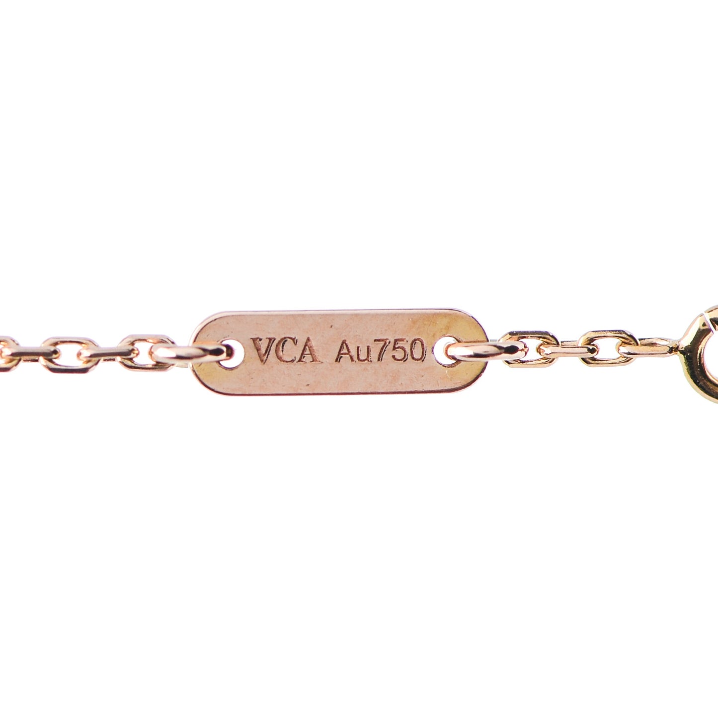 18K Rose Gold Sweet Alhambra Bracelet