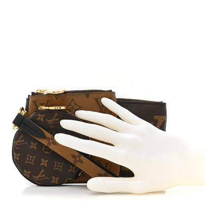 Louis Vuitton Reverse Monogram Giant Trio Pouch 2 of 14