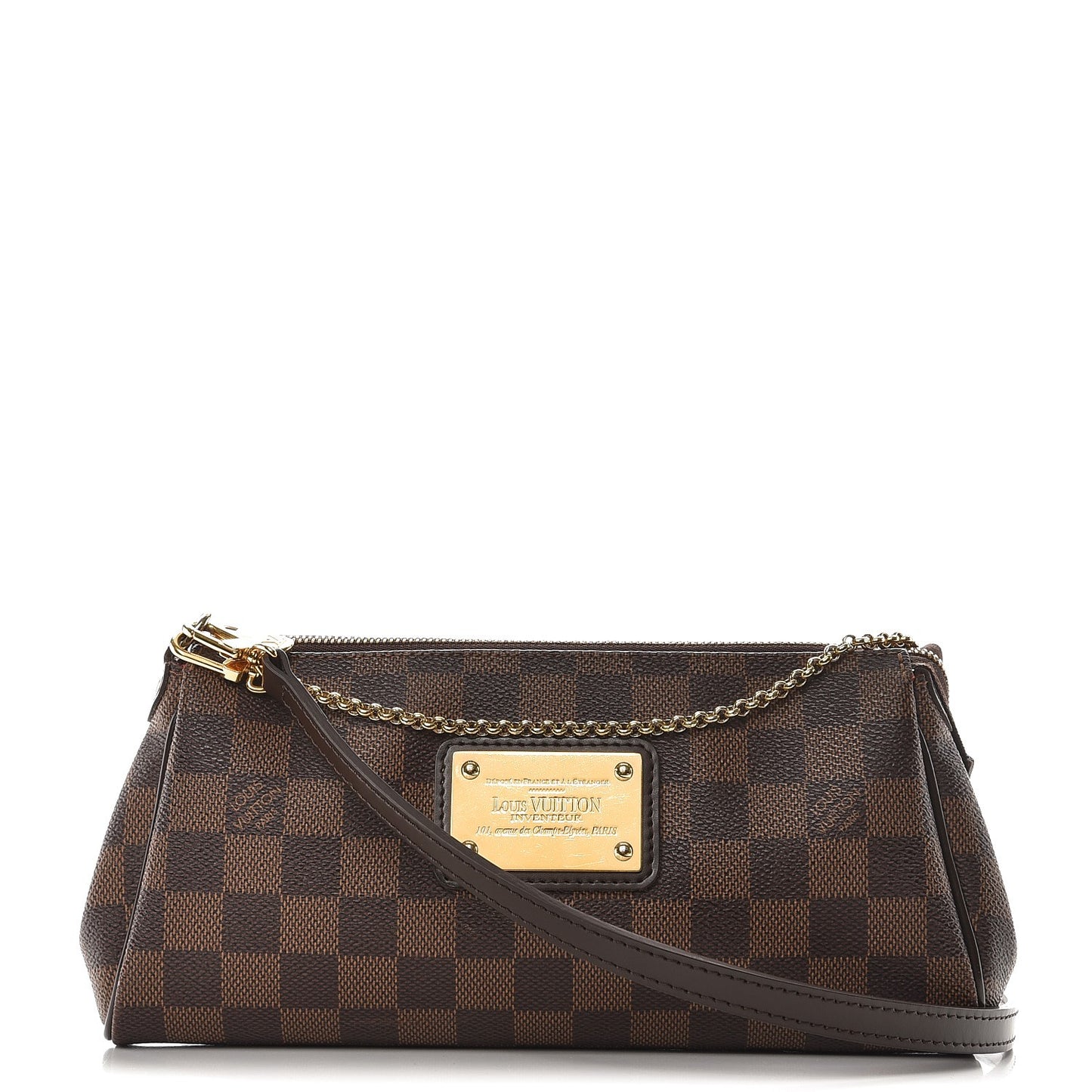 Damier Ebene Eva Clutch