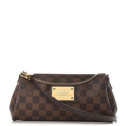 Louis Vuitton Damier Ebene Eva Clutch 1 of 7