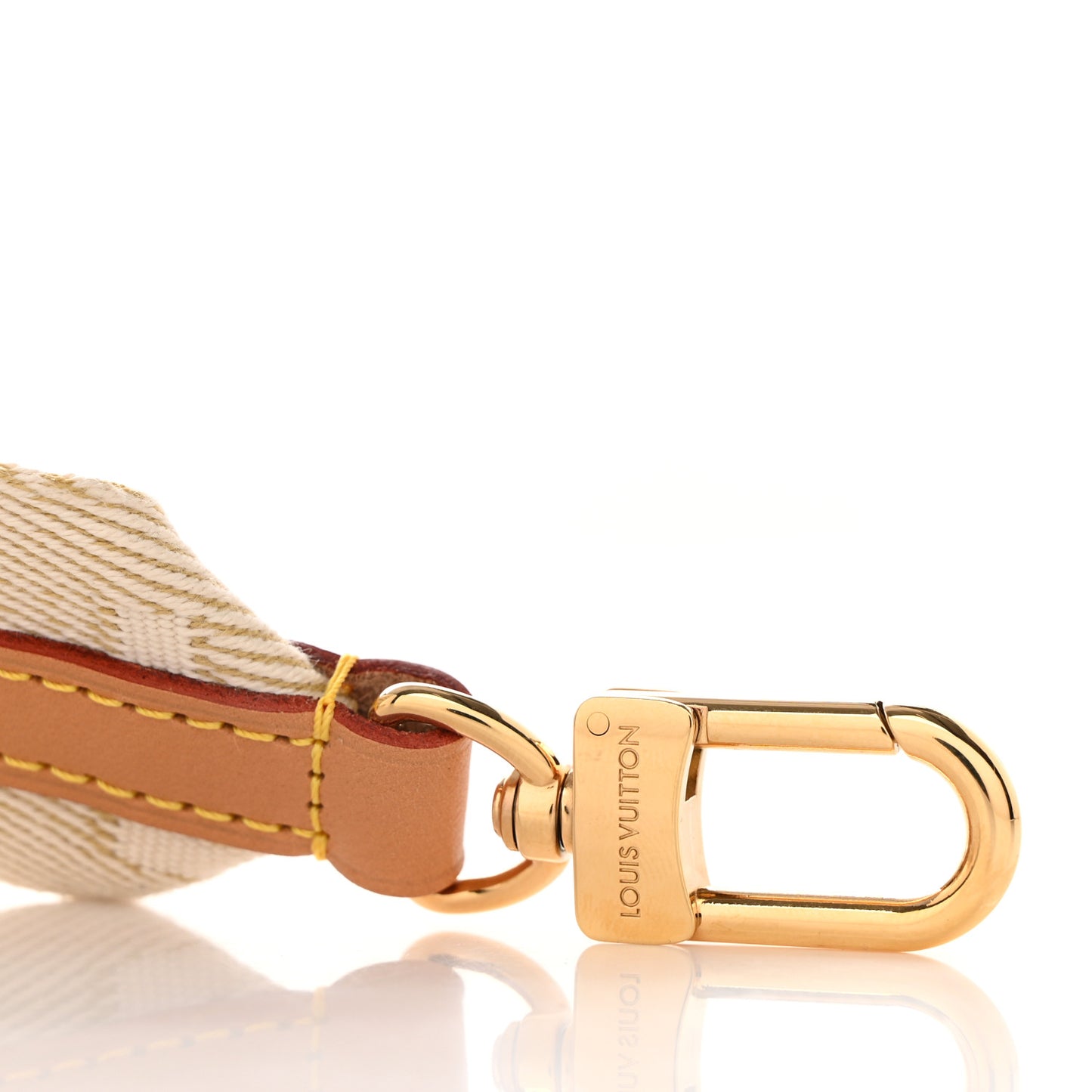 Monogram Multi Pochette Accessories Shoulder Strap Cream