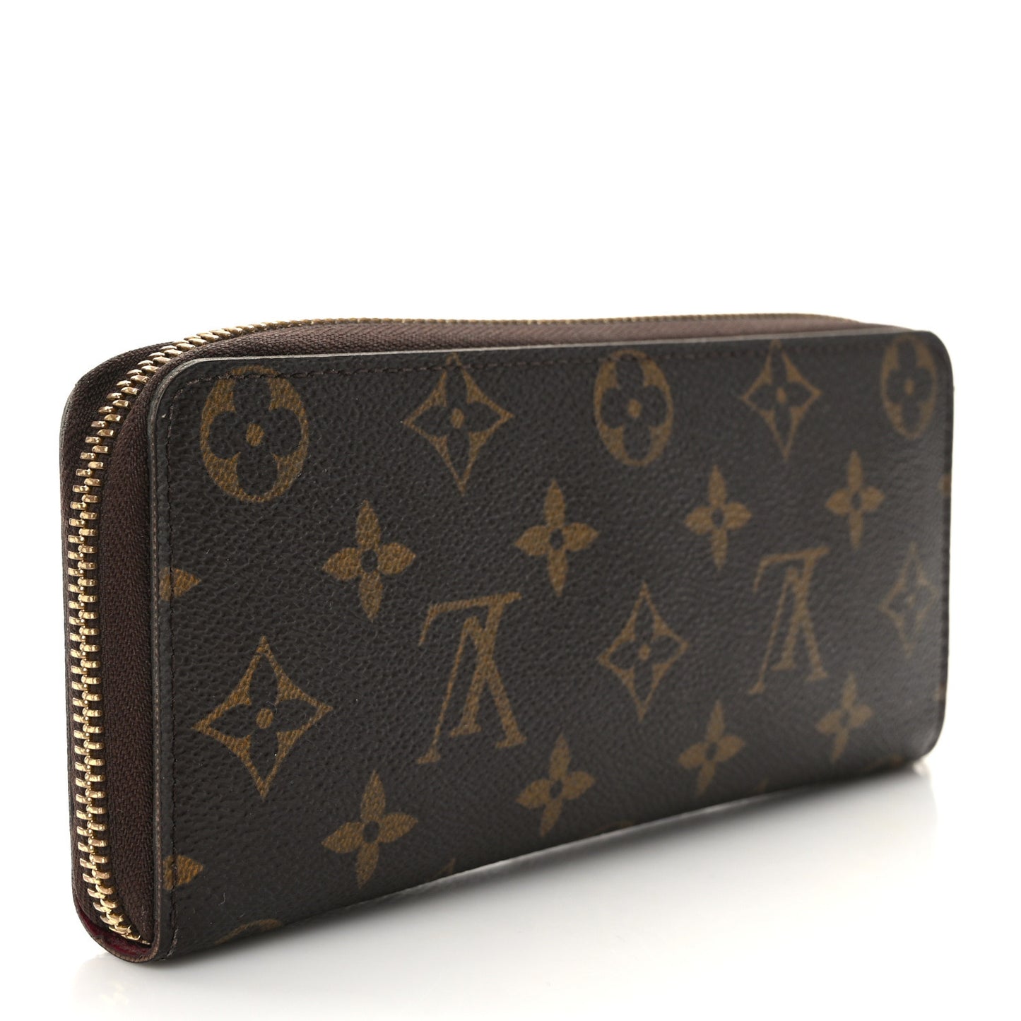 Monogram Clemence Wallet Fuchsia