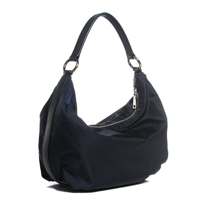 Prada Tessuto Nylon Hobo Blue 3 of 10