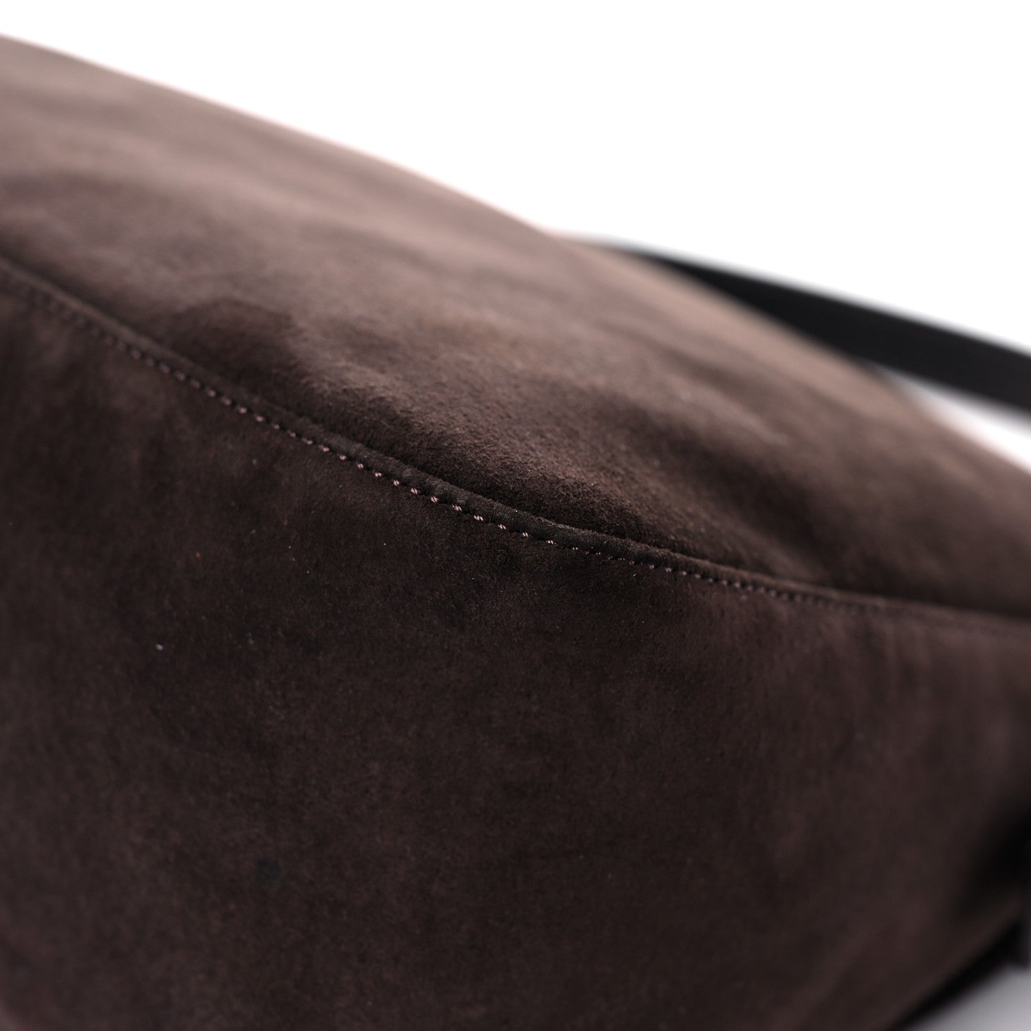 Fendi Suede Calfskin Mama Baguette Brown 10 of 14