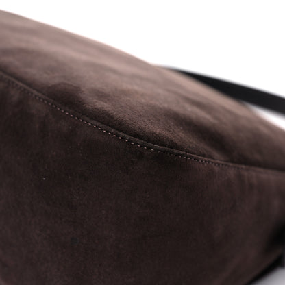 Fendi Suede Calfskin Mama Baguette Brown 10 of 14