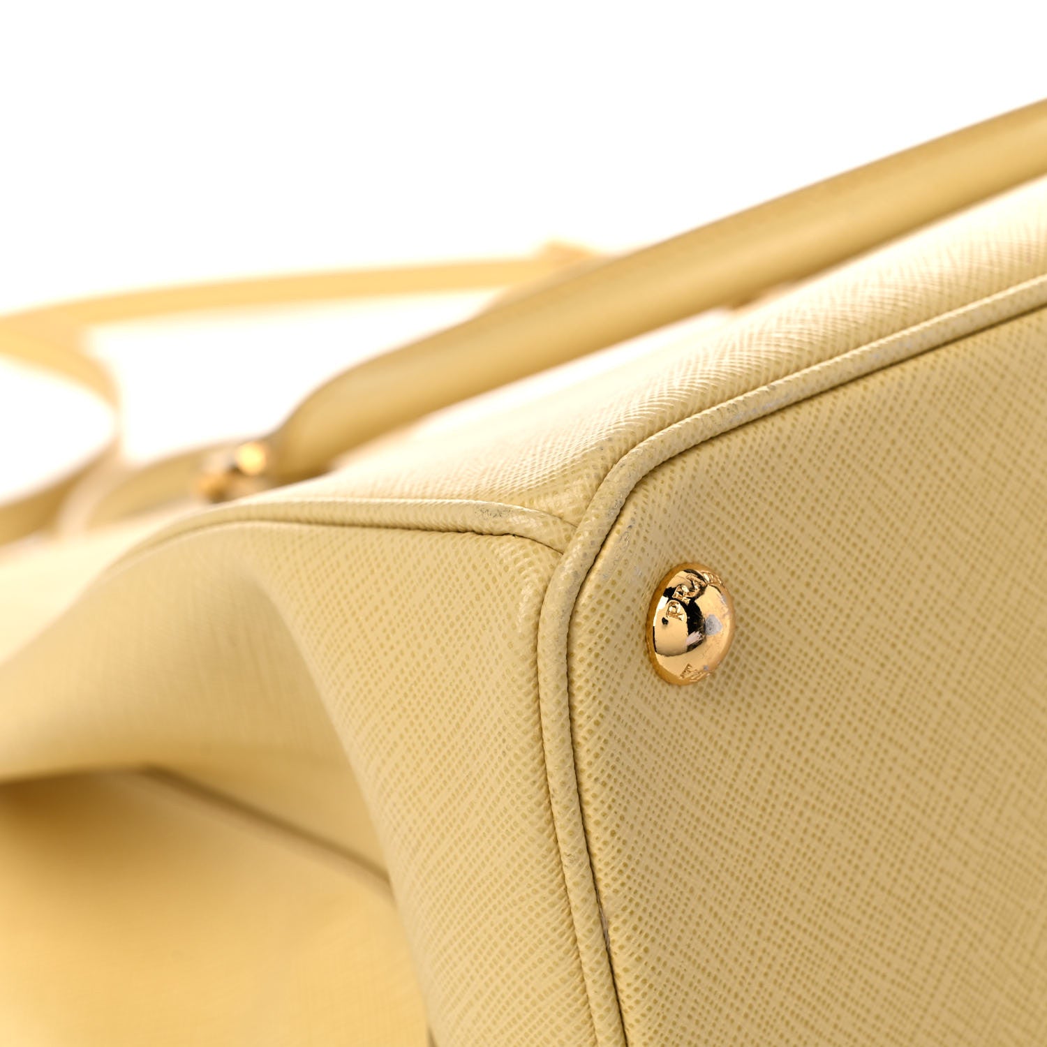 Prada Saffiano Medium Galleria Double Zip Tote Ginestra 9 of 19