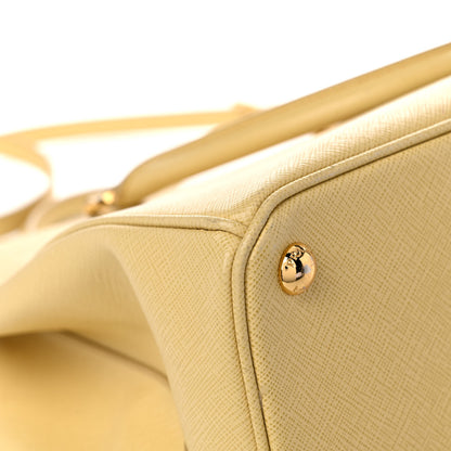 Prada Saffiano Medium Galleria Double Zip Tote Ginestra 9 of 19