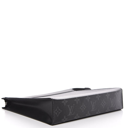 Louis Vuitton Monogram Eclipse Pochette Voyage MM 3 of 7
