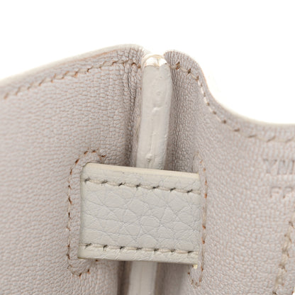 Hermes Taurillon Clemence Kelly Retourne 28 White 8 of 16
