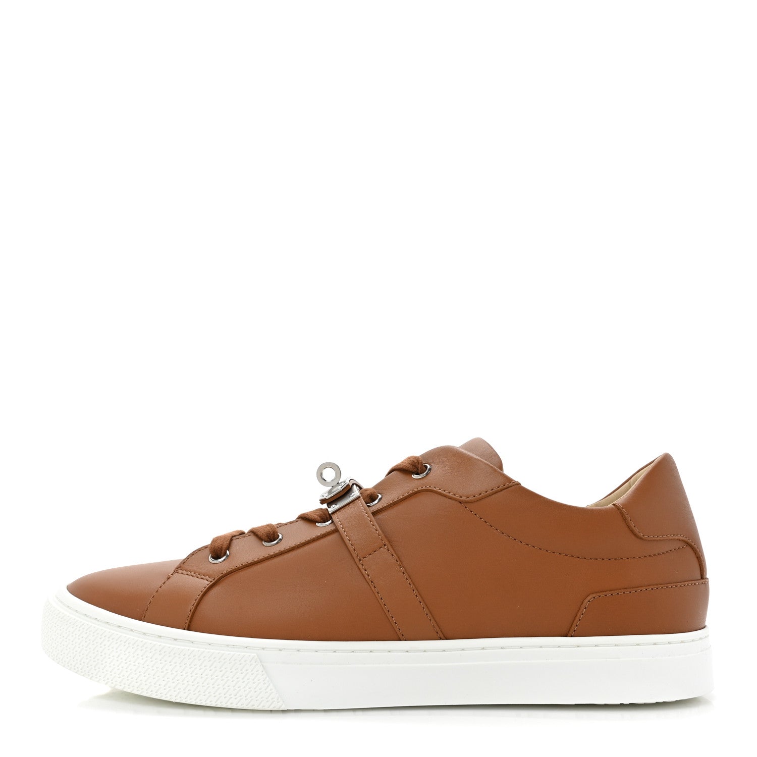 Hermes Calfskin Mens Day Sneakers 44 Naturel 1 of 10