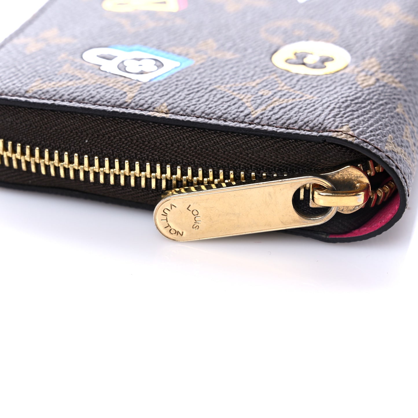 Monogram LV Love Lock Zippy Wallet