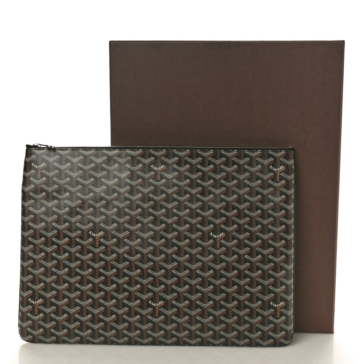 Goyardine Senat Pochette GM Black Gold