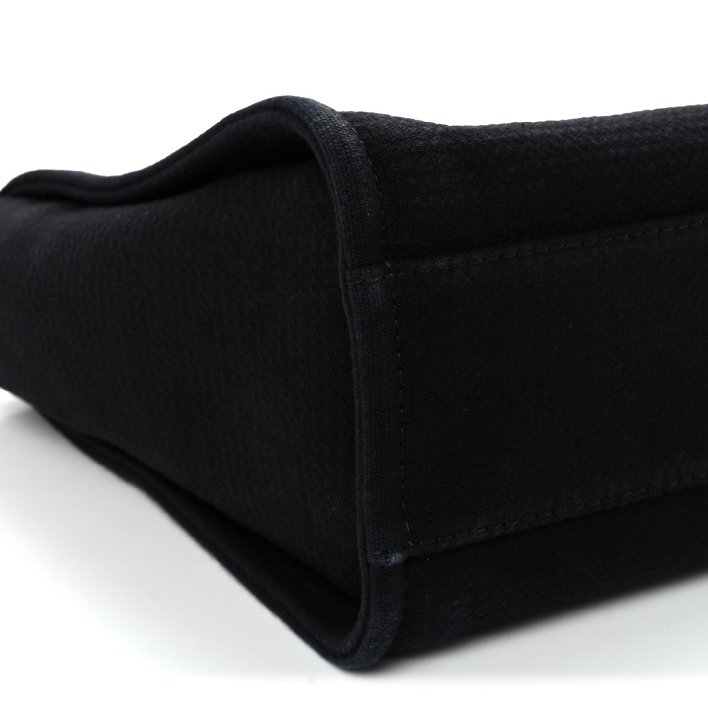 Mixed Fibers Small Deauville Tote Black