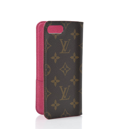 Louis Vuitton Monogram iPhone 7/8 Plus Folio Case Pink 2 of 9