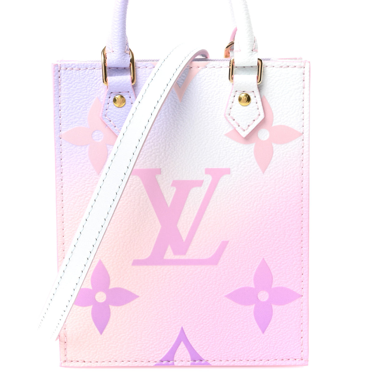 Monogram Giant Spring In The City Petit Sac Plat Sunrise Pastel