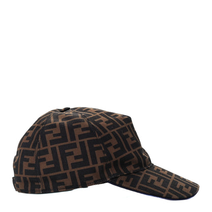 Fendi Canvas FF Reloaded Baseball Hat Tobacco White 4 of 8