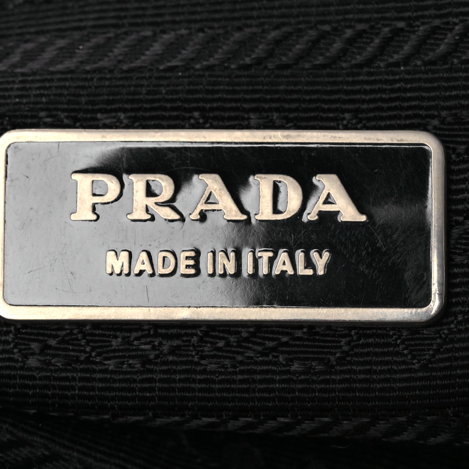 Prada Tessuto Nylon Saffiano Small Vela Messenger Black 6 of 16