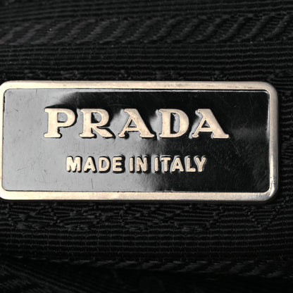 Prada Tessuto Nylon Saffiano Small Vela Messenger Black 6 of 16