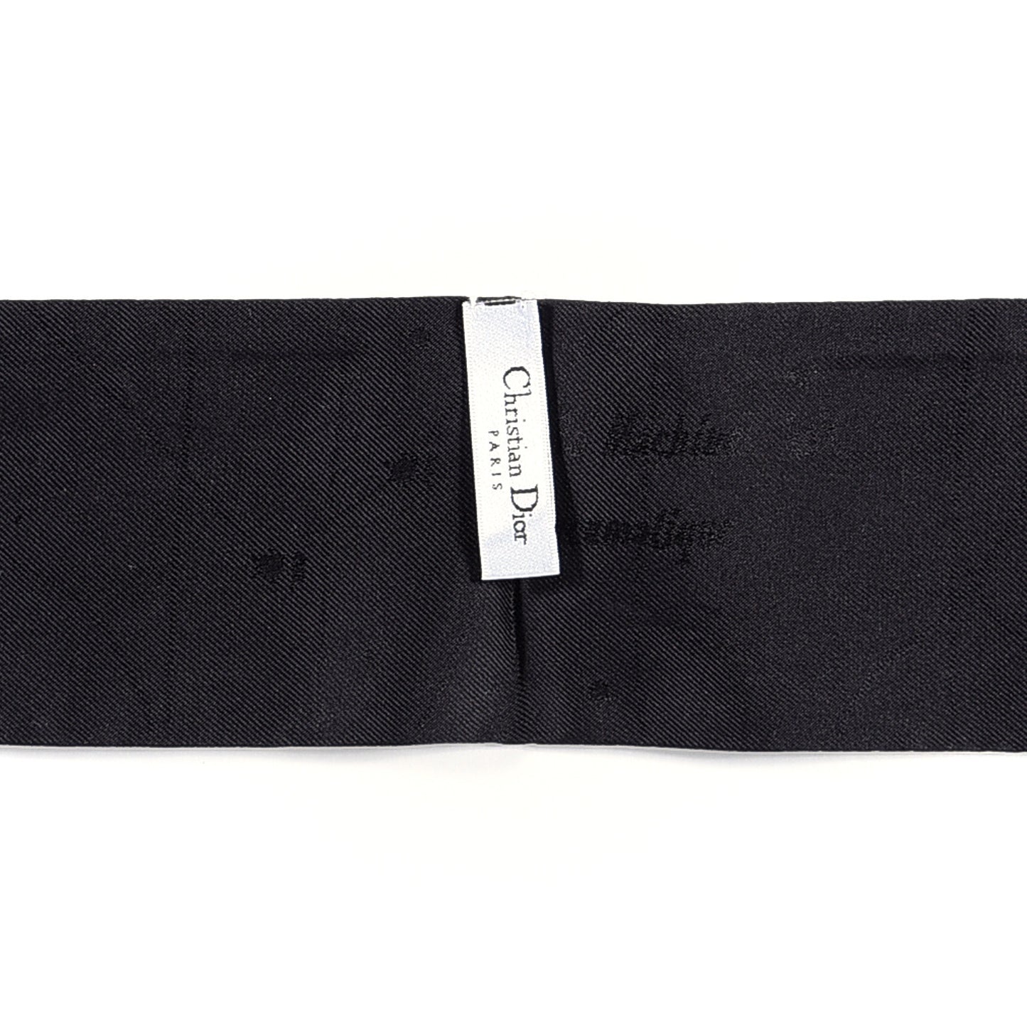 Silk Zodiac Mitzah Scarf White Black