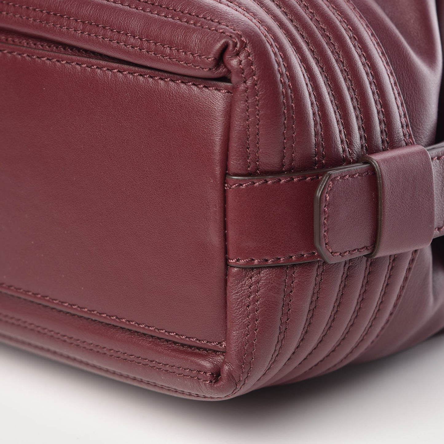 Calfskin Small Biker Nightingale Oxblood