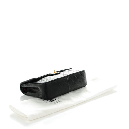 Chanel Lambskin Quilted Medium Double Flap Black 4 of 10