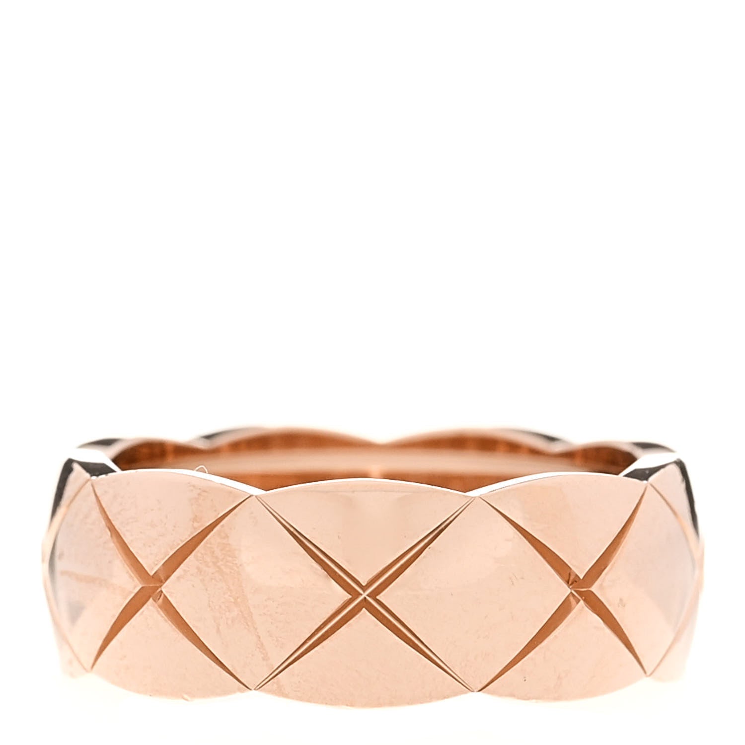 Chanel 18K Beige Gold Small Coco Crush Ring 50 5.25 3 of 8