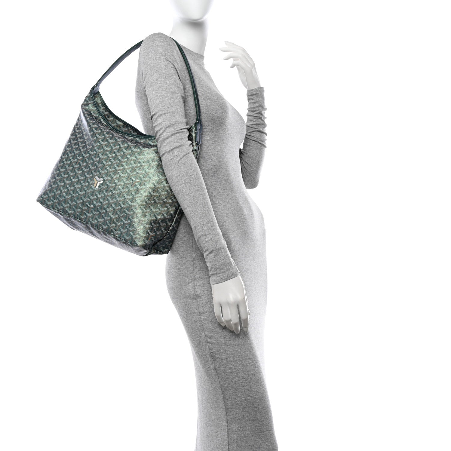 Goyard Goyardine Boheme Hobo Pearly Green 2 of 10