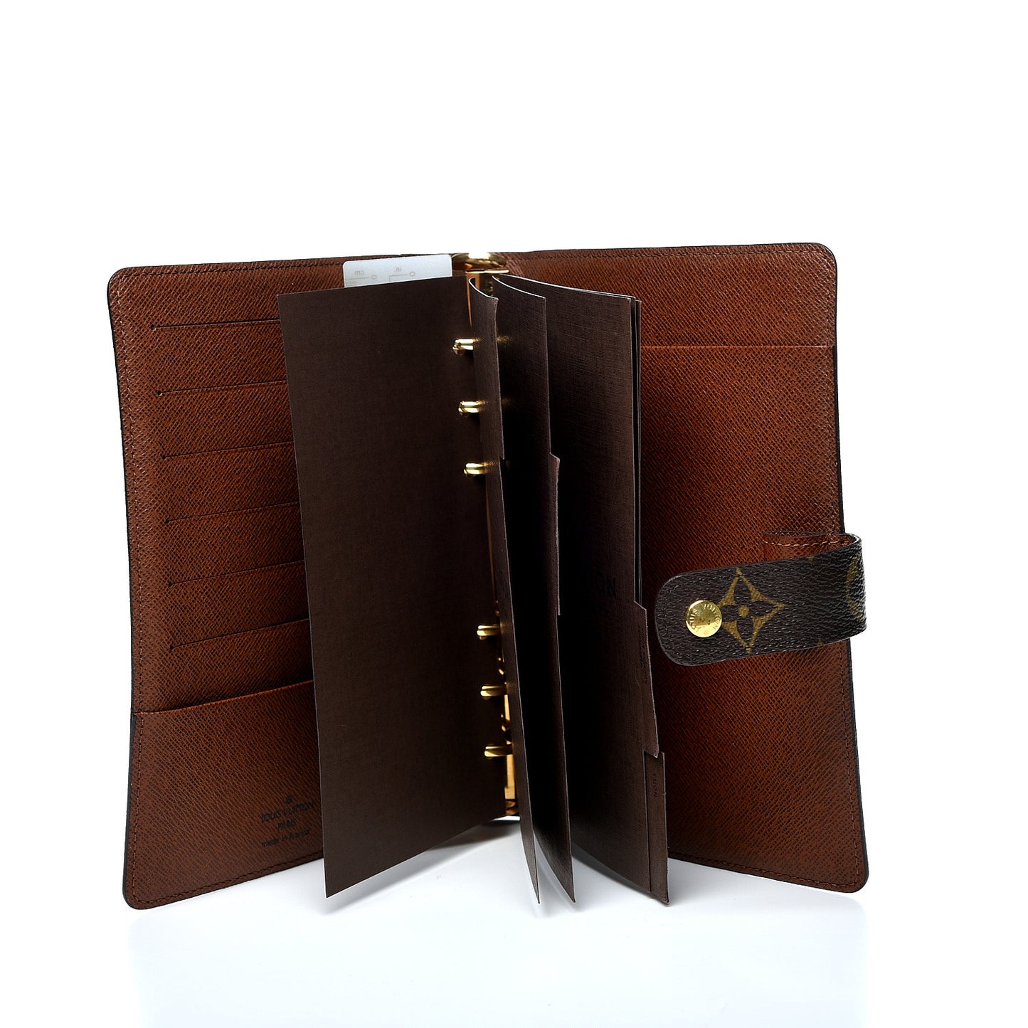 Monogram Medium Ring Agenda Cover