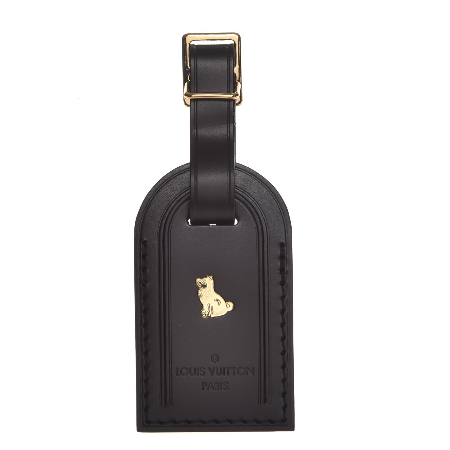 Louis Vuitton Calfskin Luggage Tag Ebene 1 of 3
