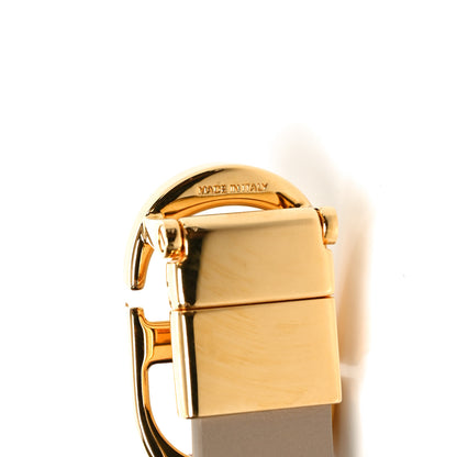 Christian Dior Calfskin 30 Montaigne Reversible Belt 70 28 Black Hazelnut 5 of 5