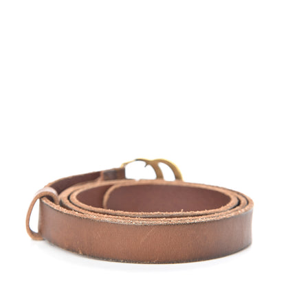 Gucci Faded Calfskin Double G 20mm Belt 80 32 Cuir 3 of 6