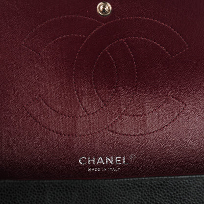 Chanel Caviar Quilted Jumbo Double Flap Black 6 of 8