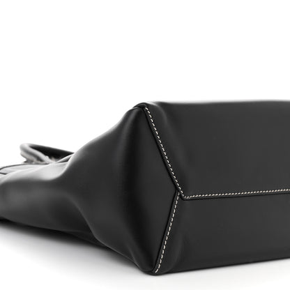 Miu Miu Soft Calf Softy Small Ivy Tote Bag Black 9 of 10