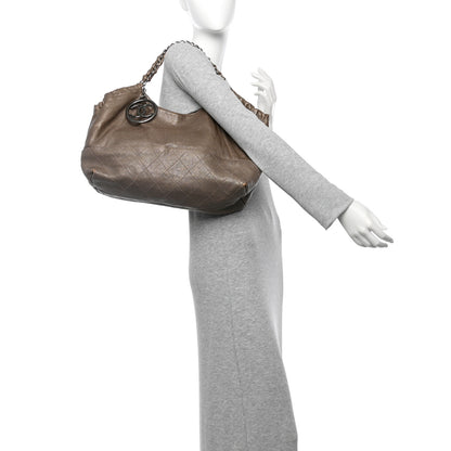 Chanel Metallic Baby Coco Cabas Bronze 2 of 14