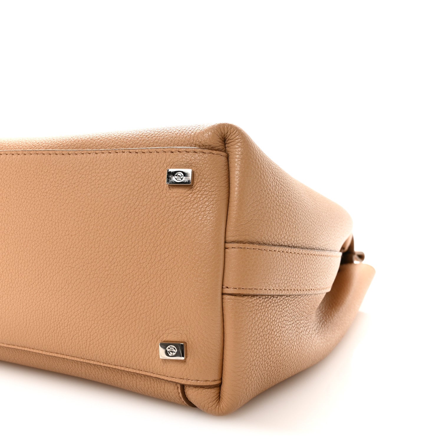 The Row Grained Calfskin Sidekick Tan 9 of 9