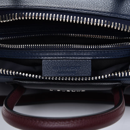 Givenchy Sugar Goatskin Tri-Color Small Antigona Navy Burgundy 7 of 13