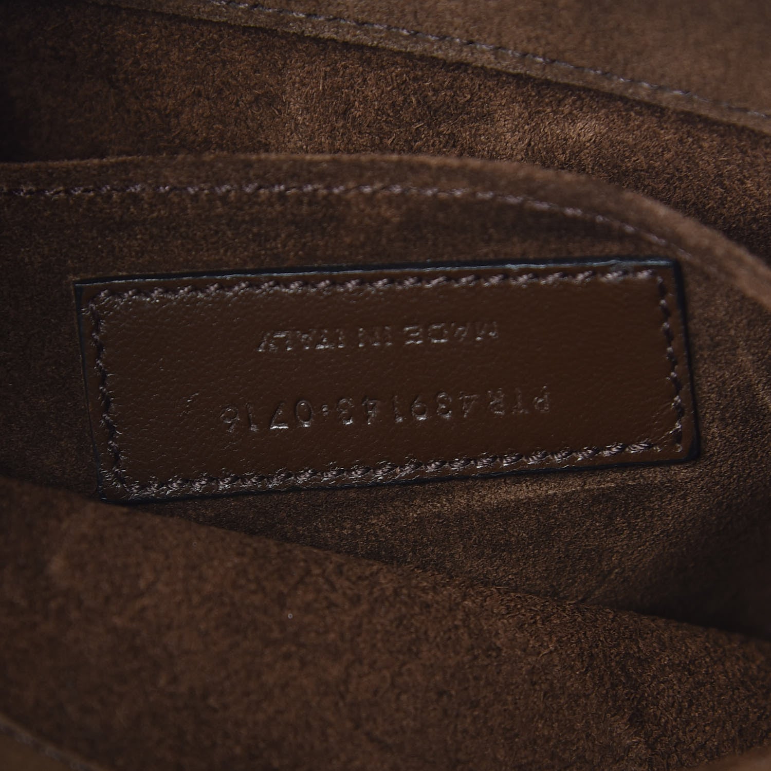 Saint Laurent Suede Y Studs Satchel Brown 9 of 10