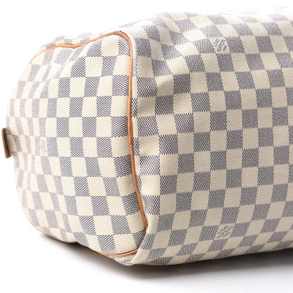 Louis Vuitton Damier Azur Speedy 35 6 of 18