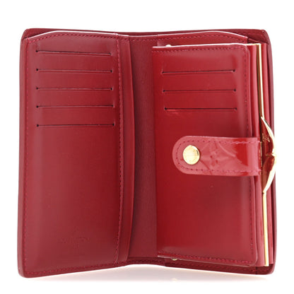 Louis Vuitton Vernis French Purse Wallet Pomme D'Amour 5 of 11