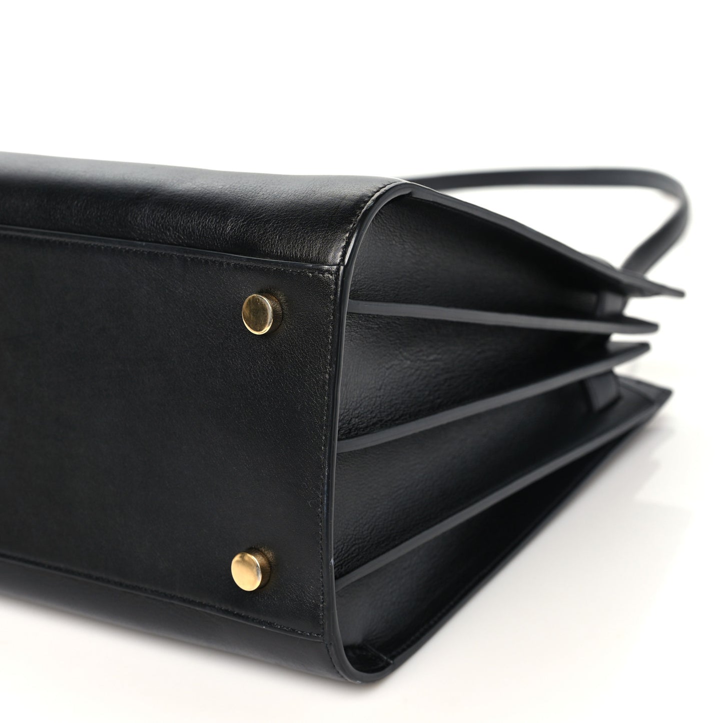 Calfskin Small Sac De Jour Black