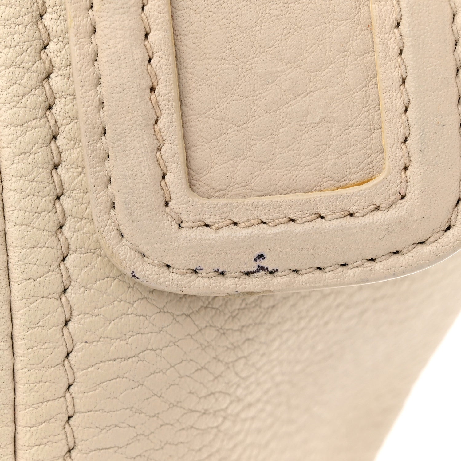 Prada Vitello Daino Side Pocket Tote Talco 17 of 21
