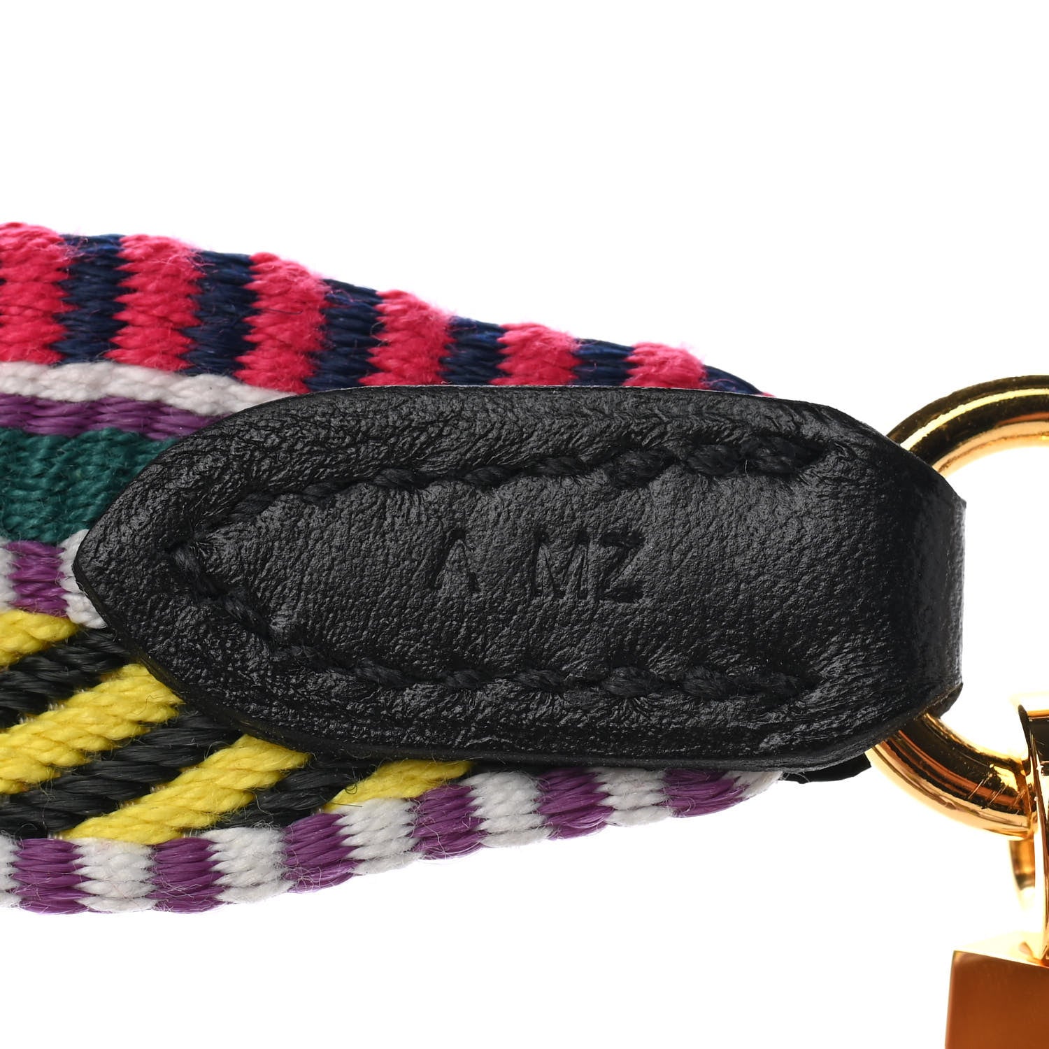 Hermes Toile Swift 25mm Sangle Cavale Shoulder Strap Multicolor Black 4 of 5
