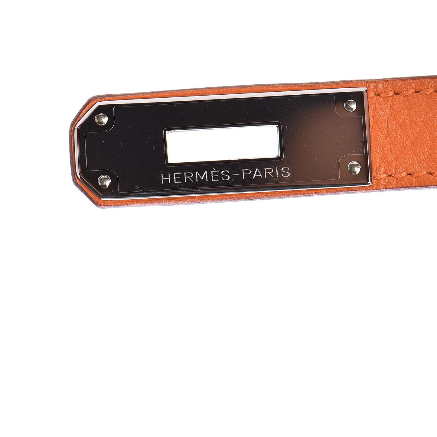 Taurillon Clemence Birkin 35 Orange