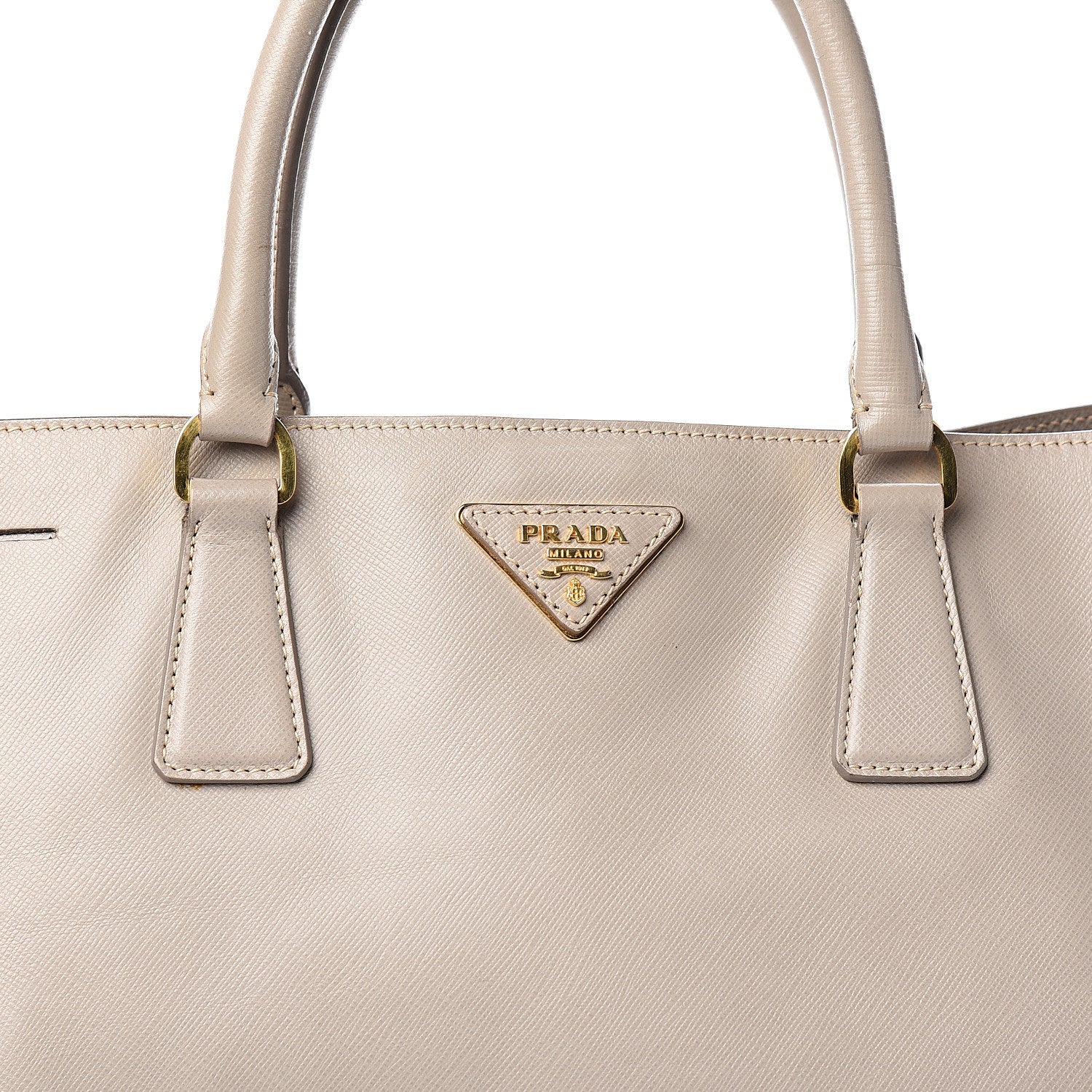 Prada Saffiano Lux Large Tote Pomice 17 of 19