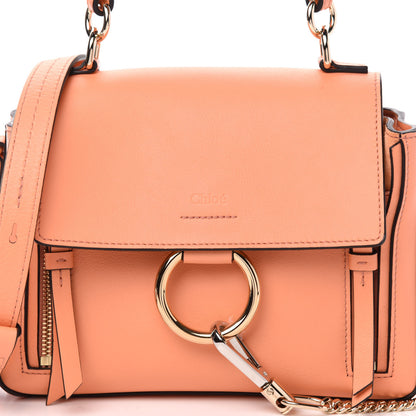 Chloe Calfskin Mini Faye Day Shoulder Bag Canyon Sunset 11 of 11